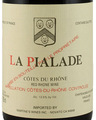 CHATEAU RAYAS COTES-DU-RHONE - "LA PIALADE" 2011