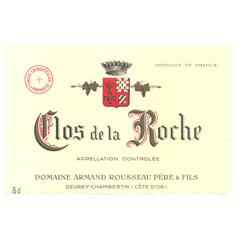 DOMAINE ARMAND ROUSSEAU CLOS DE LA ROCHE GRAND CRU 2008