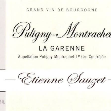 DOMAINE ETIENNE-SAUZET PULIGNY-MONTRACHET LA GARENNE 2011