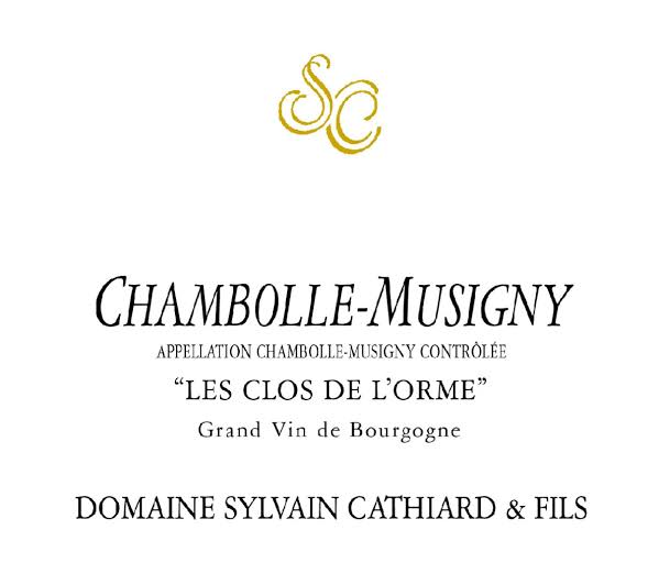 DOMAINE SYLVAIN-CATHIARD CHAMBOLLE-MUSIGNY - LES CLOS DE L'ORMES 2013