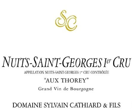 DOMAINE SYLVAIN-CATHIARD NUIT-SANT-GEORGES - AUX THOREY 2011