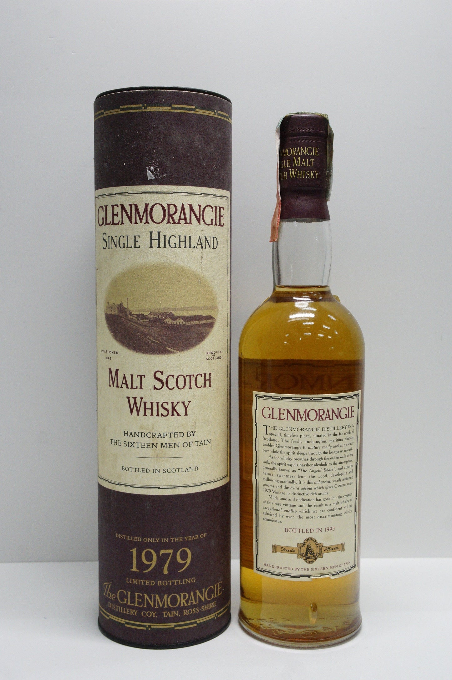 GLENMORANGIE - SINGLE MALT - OB - "1979 LIMITED BOTTLING"