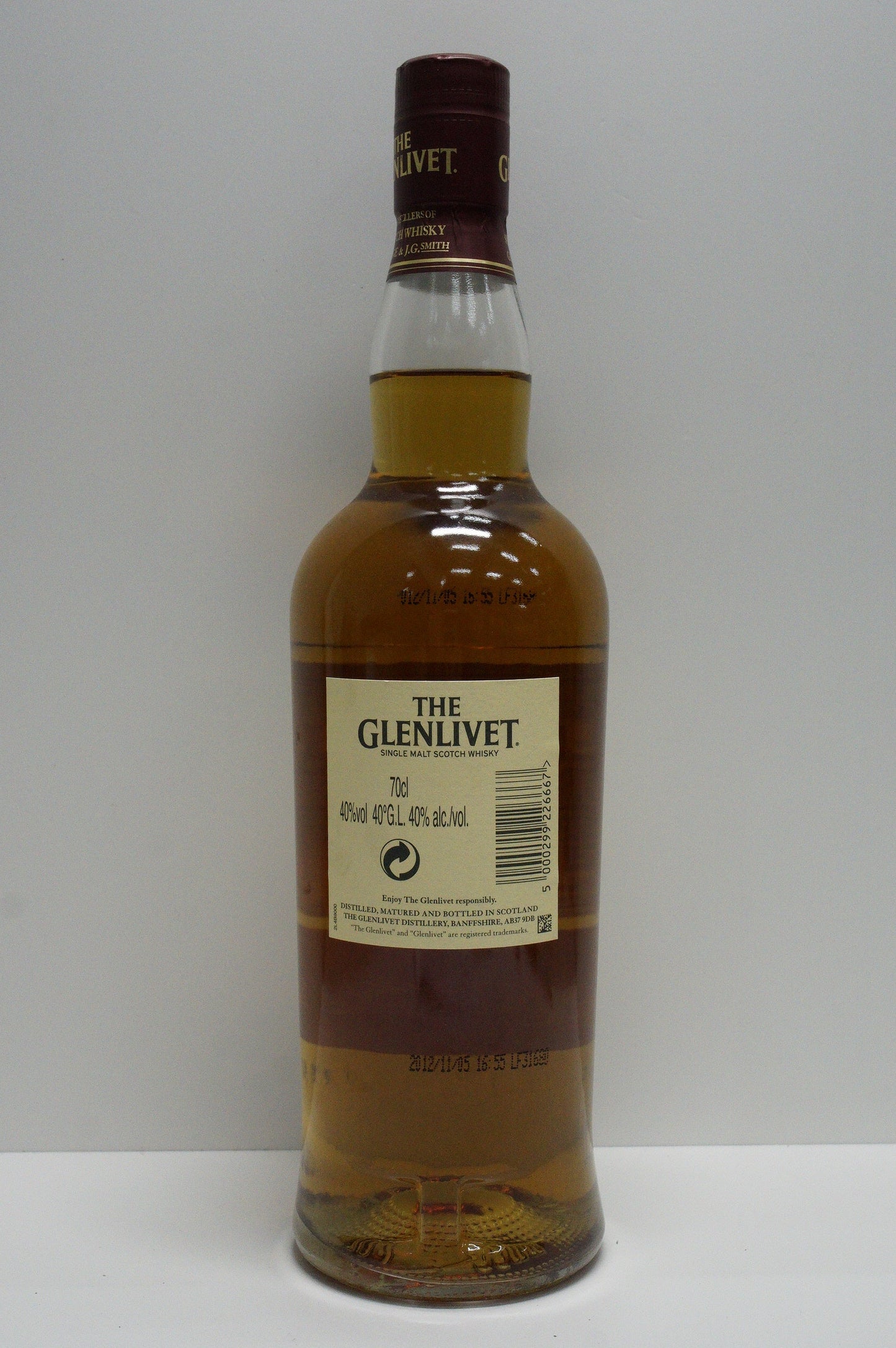 THE GLENLIVET - SINGLE MALT - "EXCELLENCE" 12YO