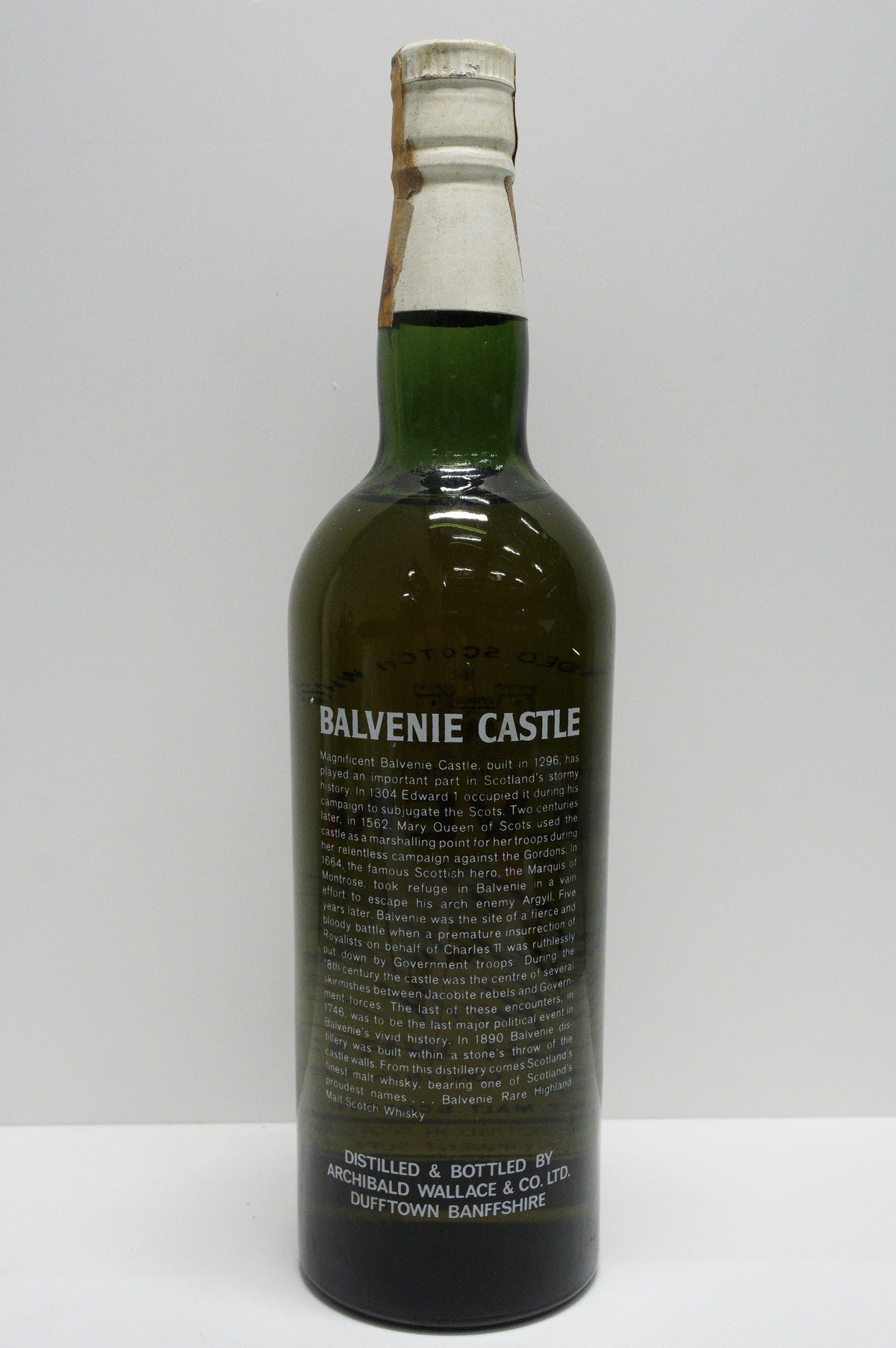 BALVENIE - SINGLE MALT - OB - "RARE HIGHLAND MALT, ESPECIALLY FOR LADIES"