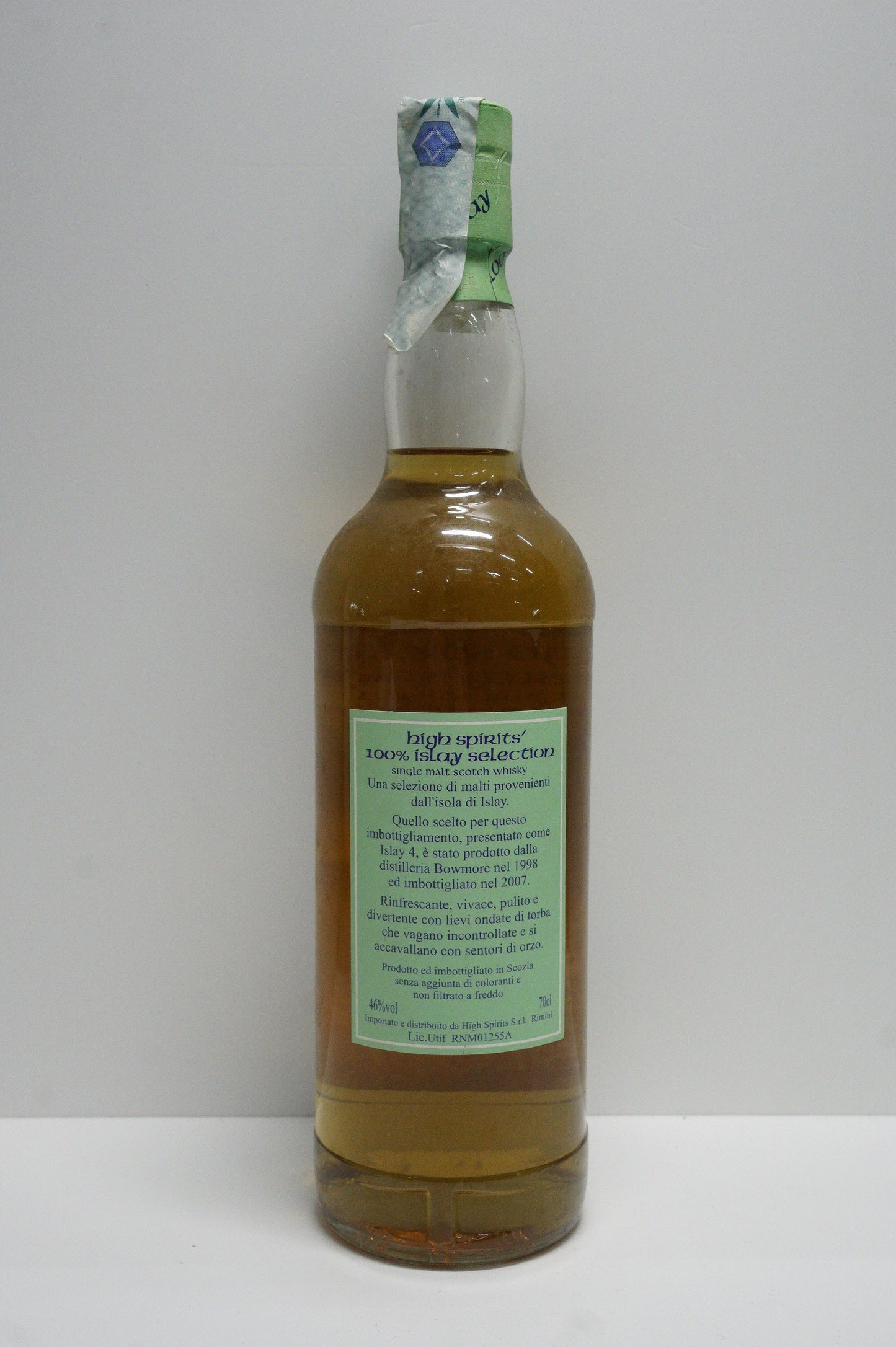 BOWMORE - SINGLE MALT - IB - HIGH SPIRITS COLLECTION ISLAY 4