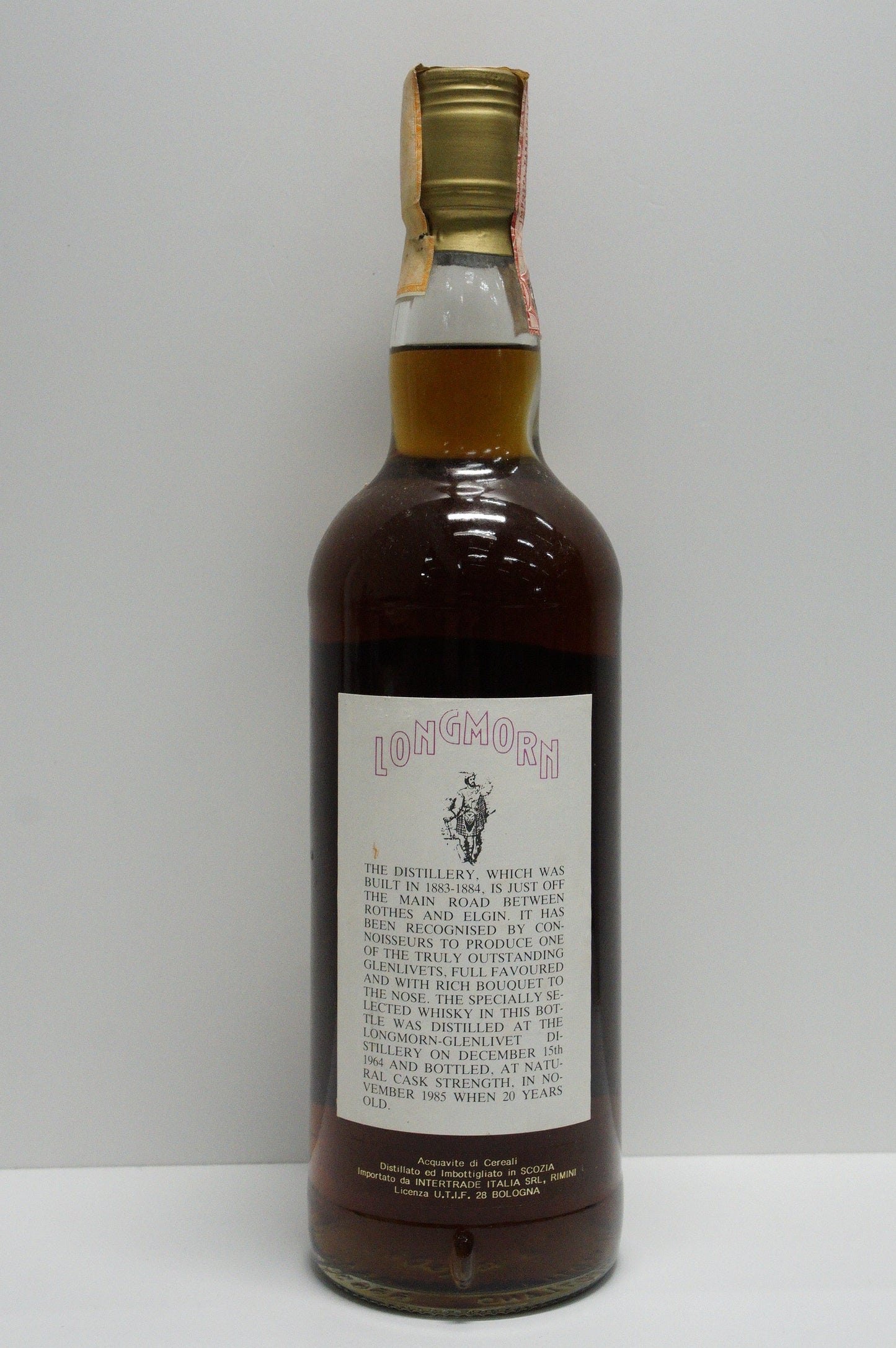 LONGMORN - SINGLE MALT - IB - GORDON & MACPHAIL (G&M) FOR INTERTRADE "HIGHLANDER LABEL"