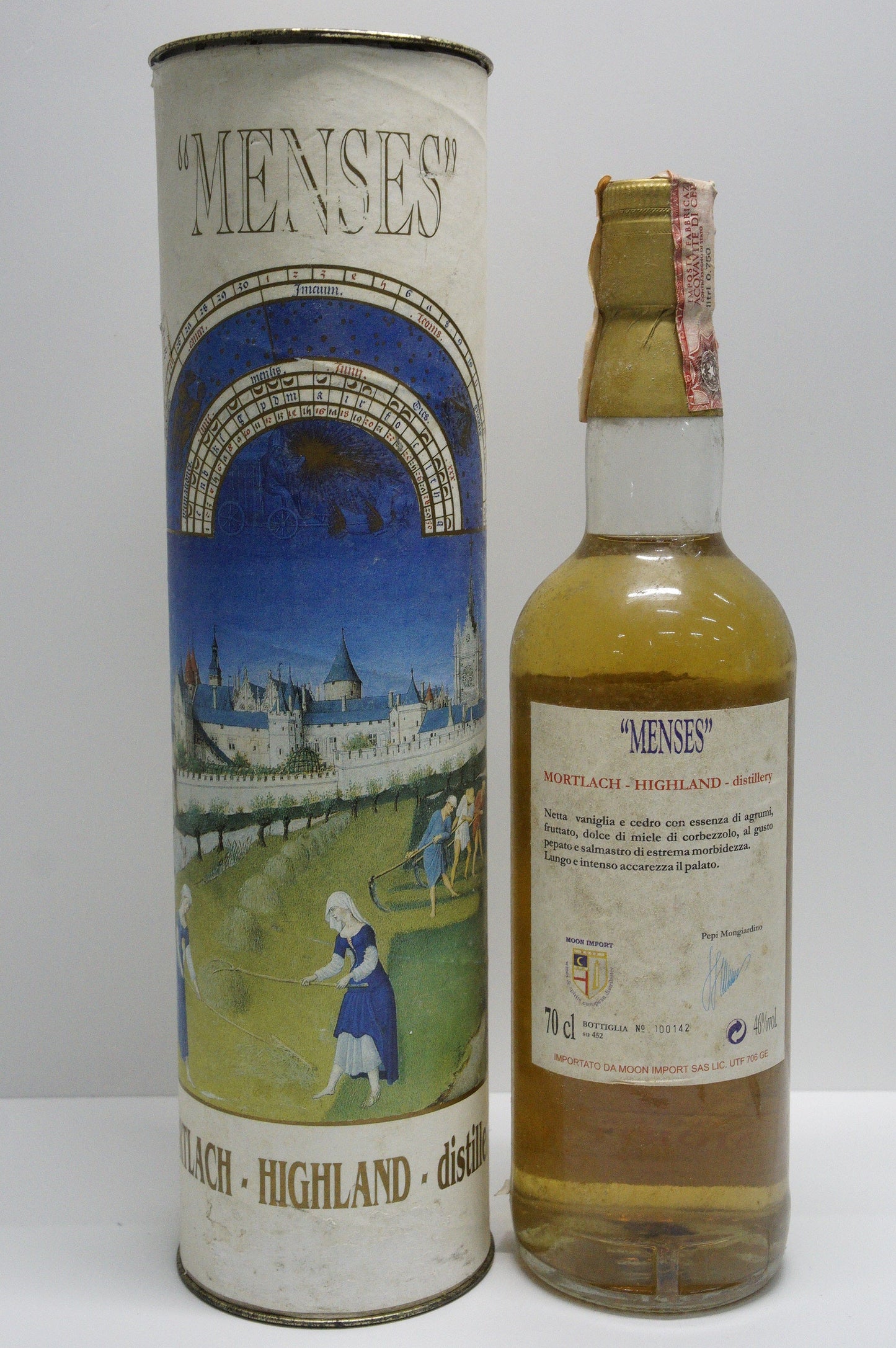 MORTLACH - SINGLE MALT - IB - MOON IMPORT "MENSES"
