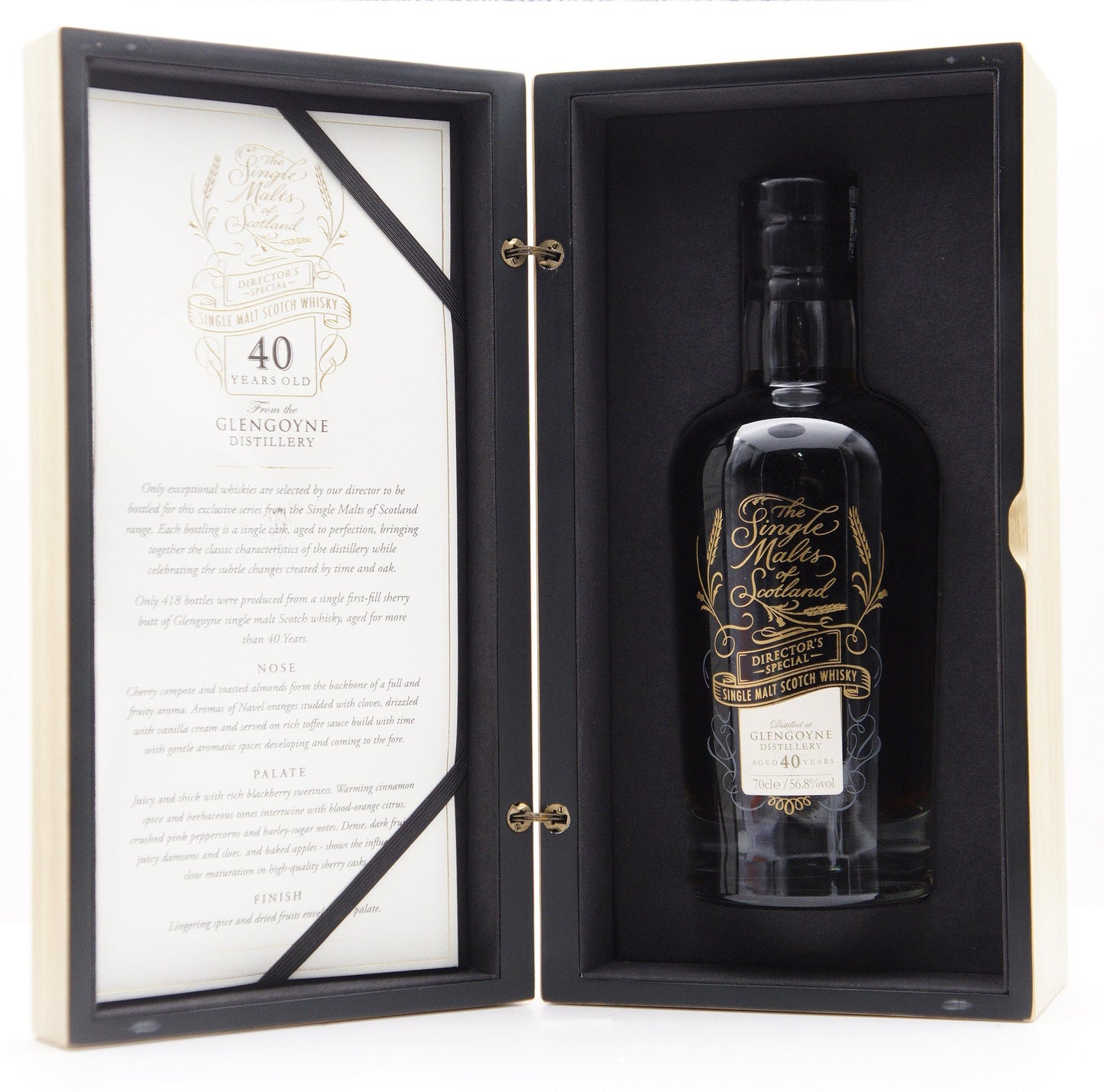 GLENGOYNE "SINGLE MALT OF SCOTLAND" -IB- DIRECTOR SPECIAL 40YO