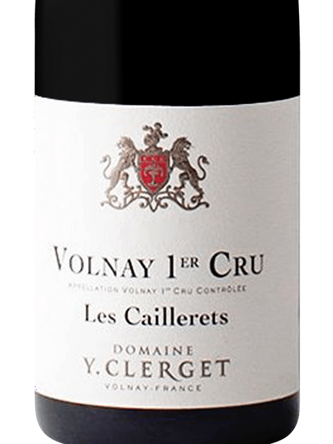 DOMAINE YVON CLERGET VOLNAY 1ER CRU - LES CAILLERETS 2015