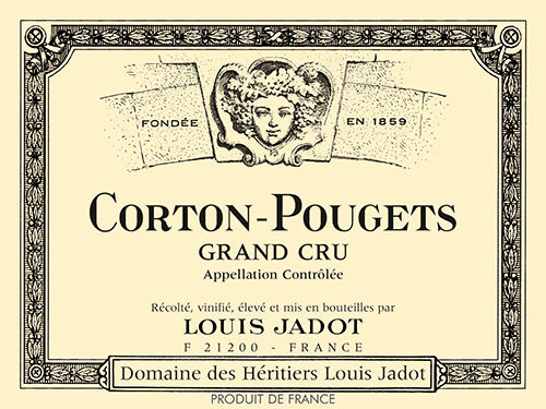 LOUIS JADOT (DOMAINE DES HERITIERS) CORTON GRAND CRU - POUGETS 2016