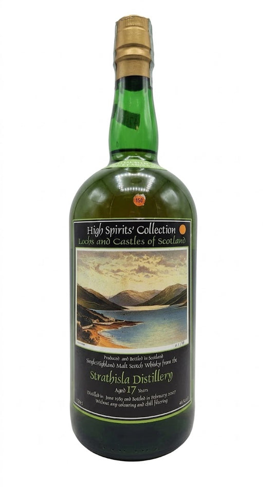 STRATHISLA - SINGLE MALT - IB - HIGH SPIRITS COLLECTION "LOCHS AND CASTLES NO.15" CASK #5249 MAGNUM