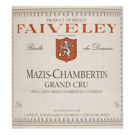 DOMAINE FAIVELEY MAZIS-CHAMBERTIN GRAND CRU 1998
