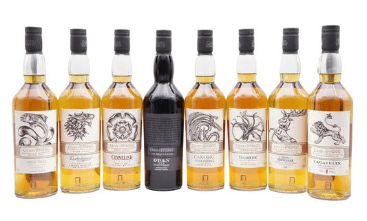 DIAGEO - GAME OF THRONES SINGLE MALT COLLECTION (8 BOTTLES)
