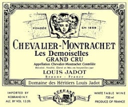 LOUIS JADOT (DOMAINE DES HERITIERS) CHEVALIER MONTRACHET GRAND CRU - LES DEMOISELLES 2015