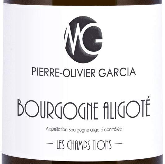 DOMAINE PIERRE-OLIVIER GARCIA (MORON-GARCIA) BOURGOGNE ALIGOTE - "LES CHAMPS TIONS" 2020