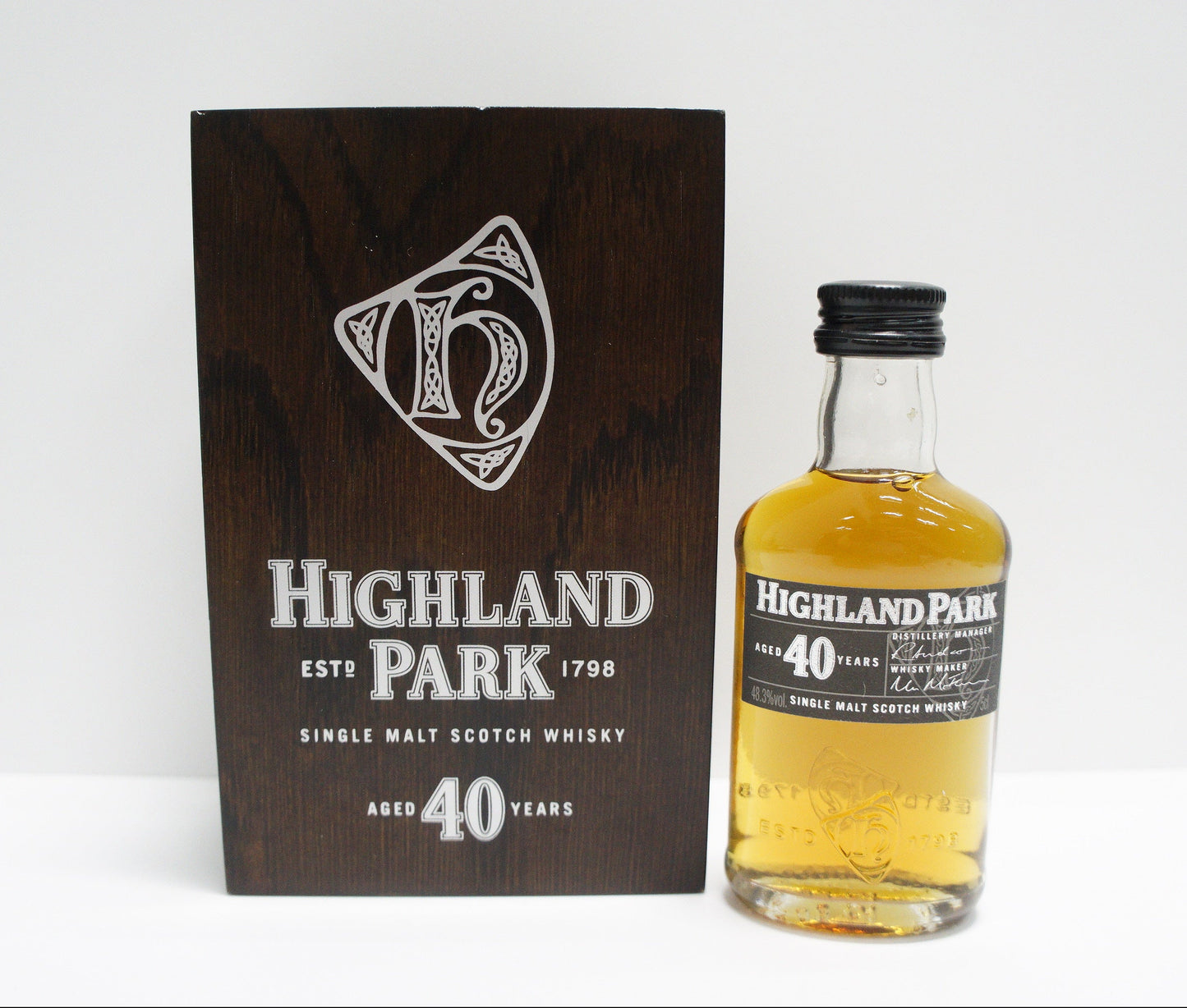 HIGHLAND PARK - SINGLE MALT - OB - 40YO MINIATURE