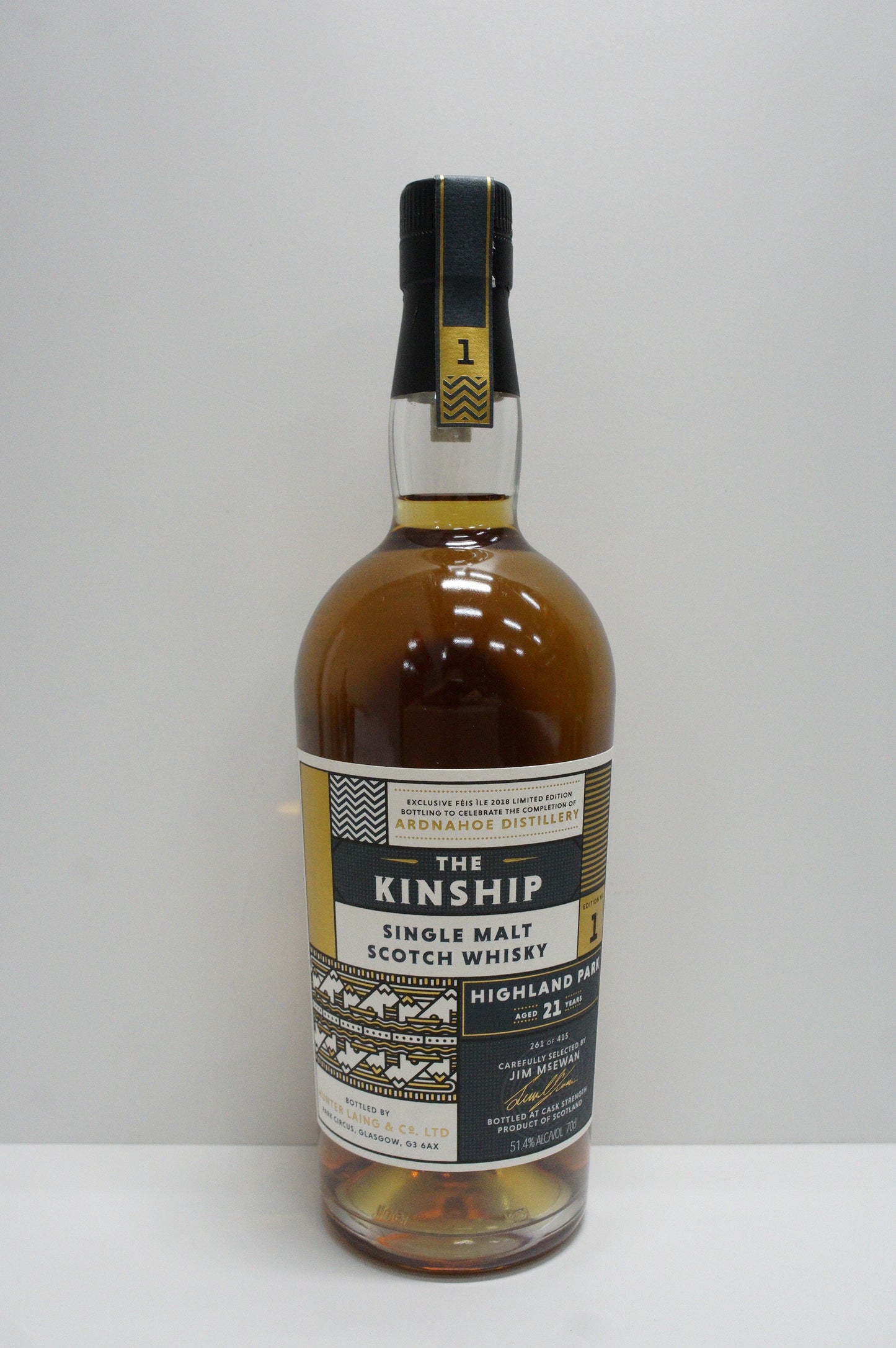 HIGHLAND PARK - SINGLE MALT - IB - HUNTER LAING "KINSHIP EDITION NO. 1" FOR FEIS ILE 2018