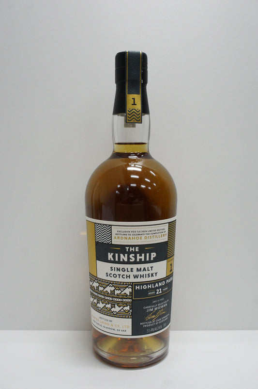 HIGHLAND PARK - SINGLE MALT - IB - HUNTER LAING "KINSHIP EDITION NO. 1" FOR FEIS ILE 2018