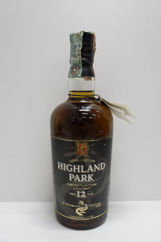 HIGHLAND PARK - SINGLE MALT - OB - "ST. MAGNUS FESTIVAL 2006"