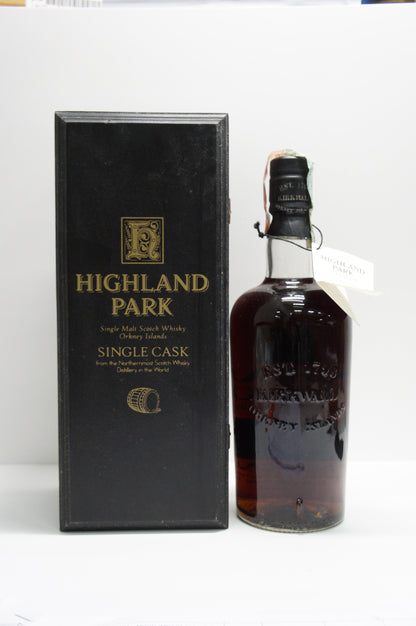 HIGHLAND PARK - SINGLE MALT - OB - "SINGLE CASK BOTTLED FOR SWEDEN" CASK #1602