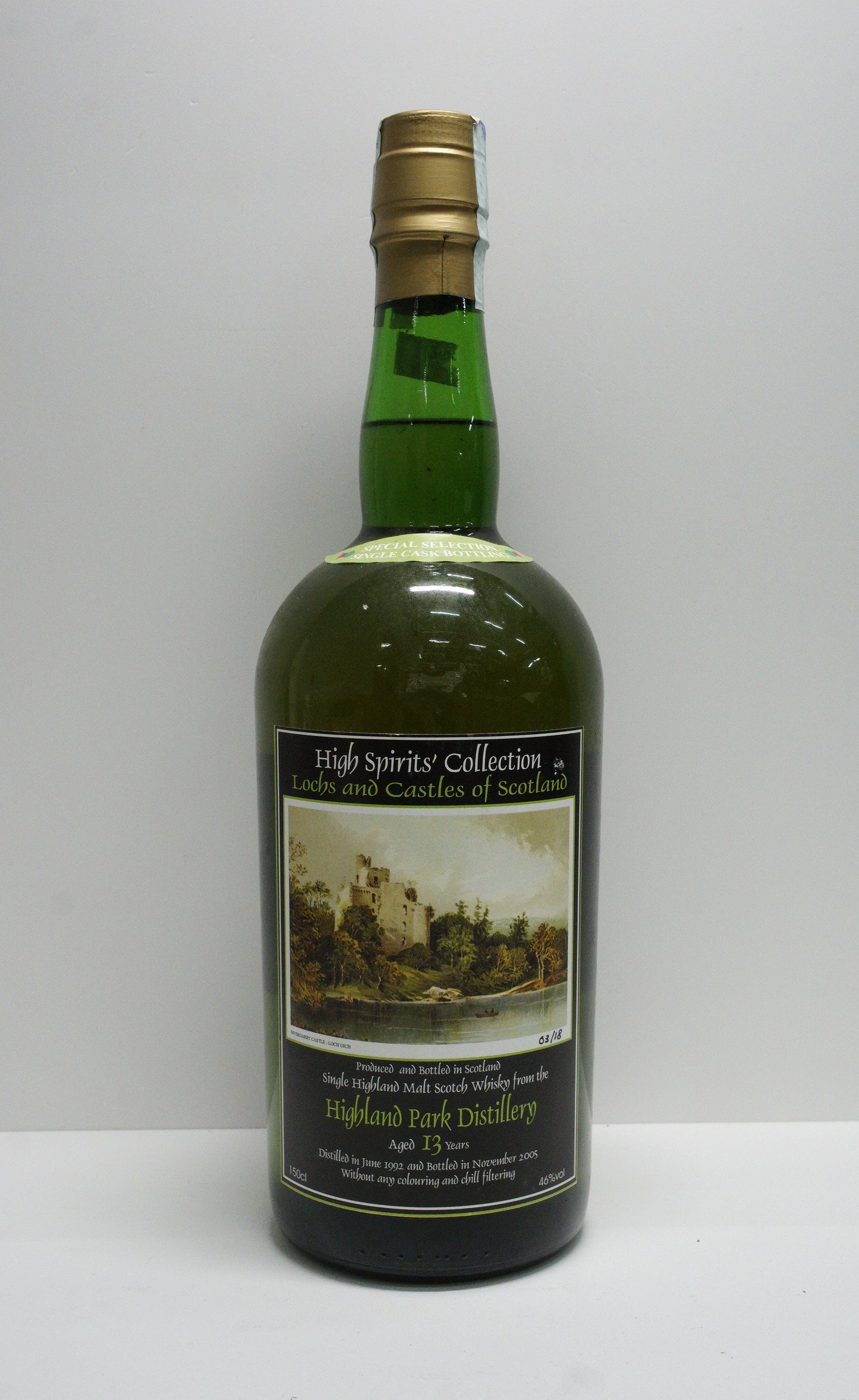 HIGHLAND PARK - SINGLE MALT - IB - HSC "LOCHS AND CASTLES OF SCOTLAND #10" CASK #20355 MAGNUM