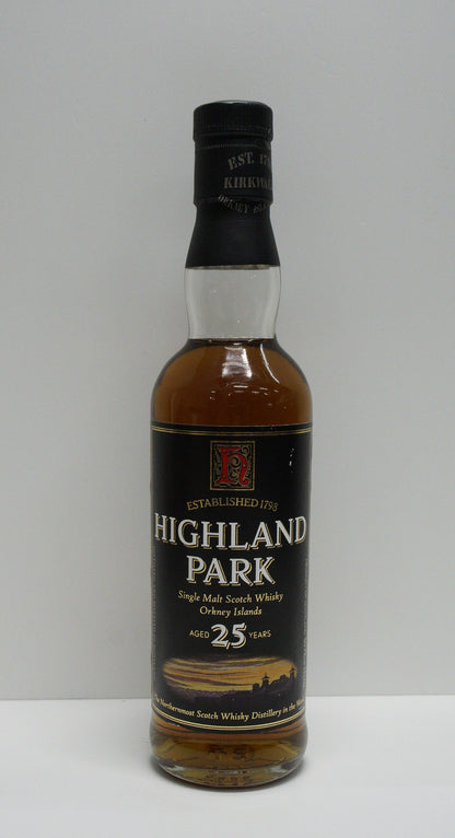 HIGHLAND PARK - SINGLE MALT - OB - 25YO (HALF BOTTLE)