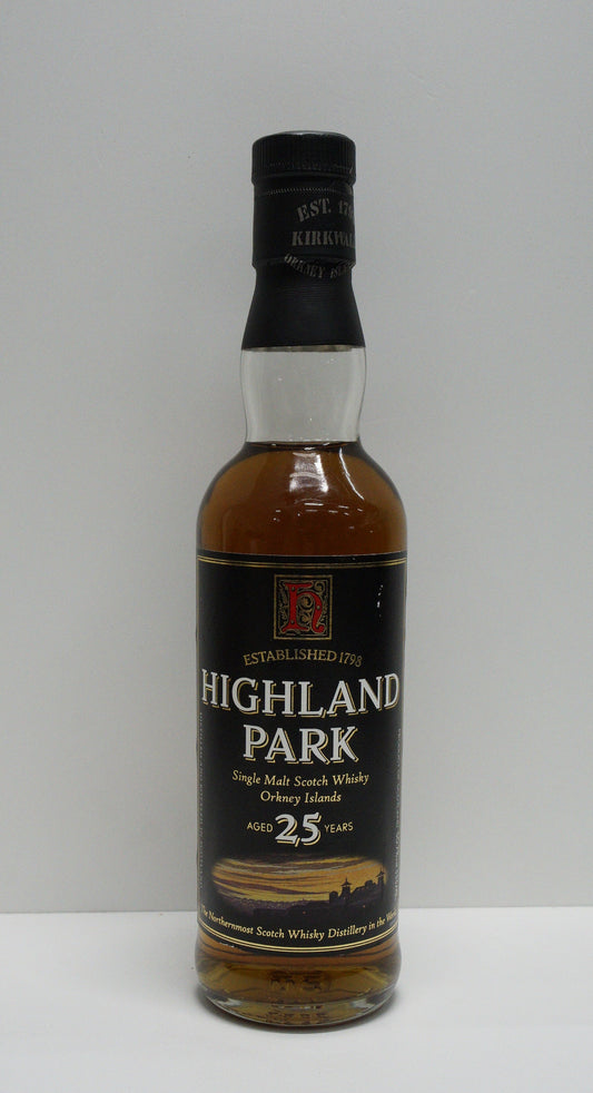 HIGHLAND PARK - SINGLE MALT - OB - 25YO (HALF BOTTLE)