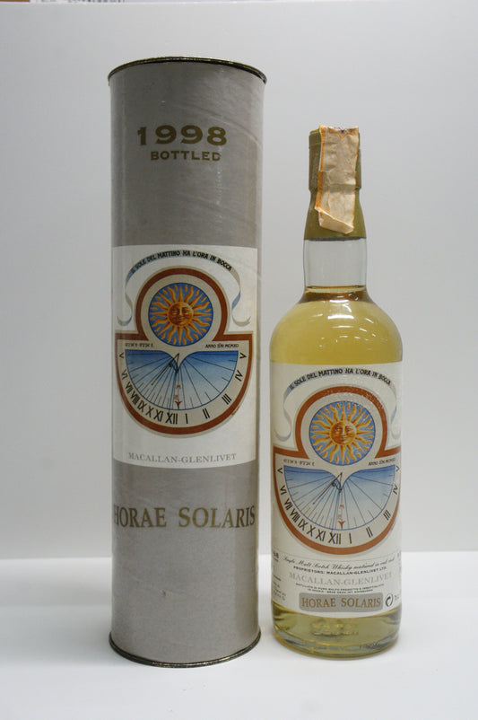 MACALLAN-GLENLIVET - SINGLE MALT - IB - MOON IMPORT "HORAE SOLARIS SERIES" SR# 281/706
