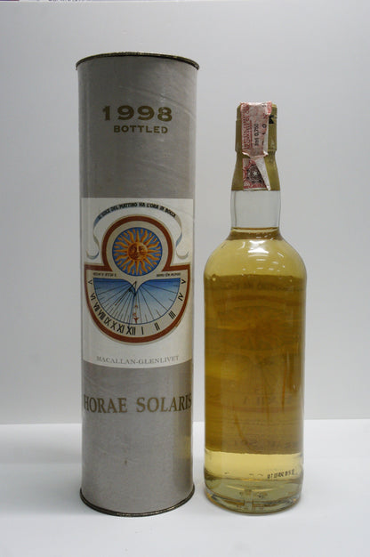 MACALLAN-GLENLIVET - SINGLE MALT - IB - MOON IMPORT "HORAE SOLARIS SERIES" SR# 281/706