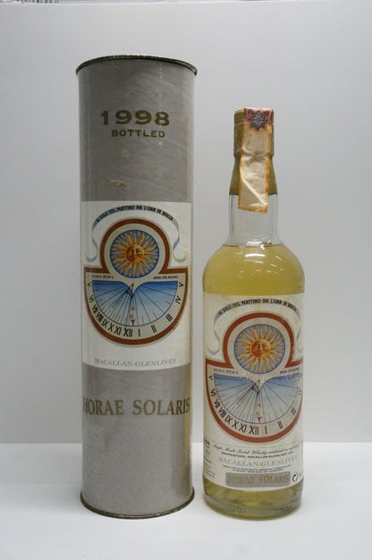 MACALLAN-GLENLIVET - SINGLE MALT - IB - MOON IMPORT "HORAE SOLARIS SERIES" SR# 195/706