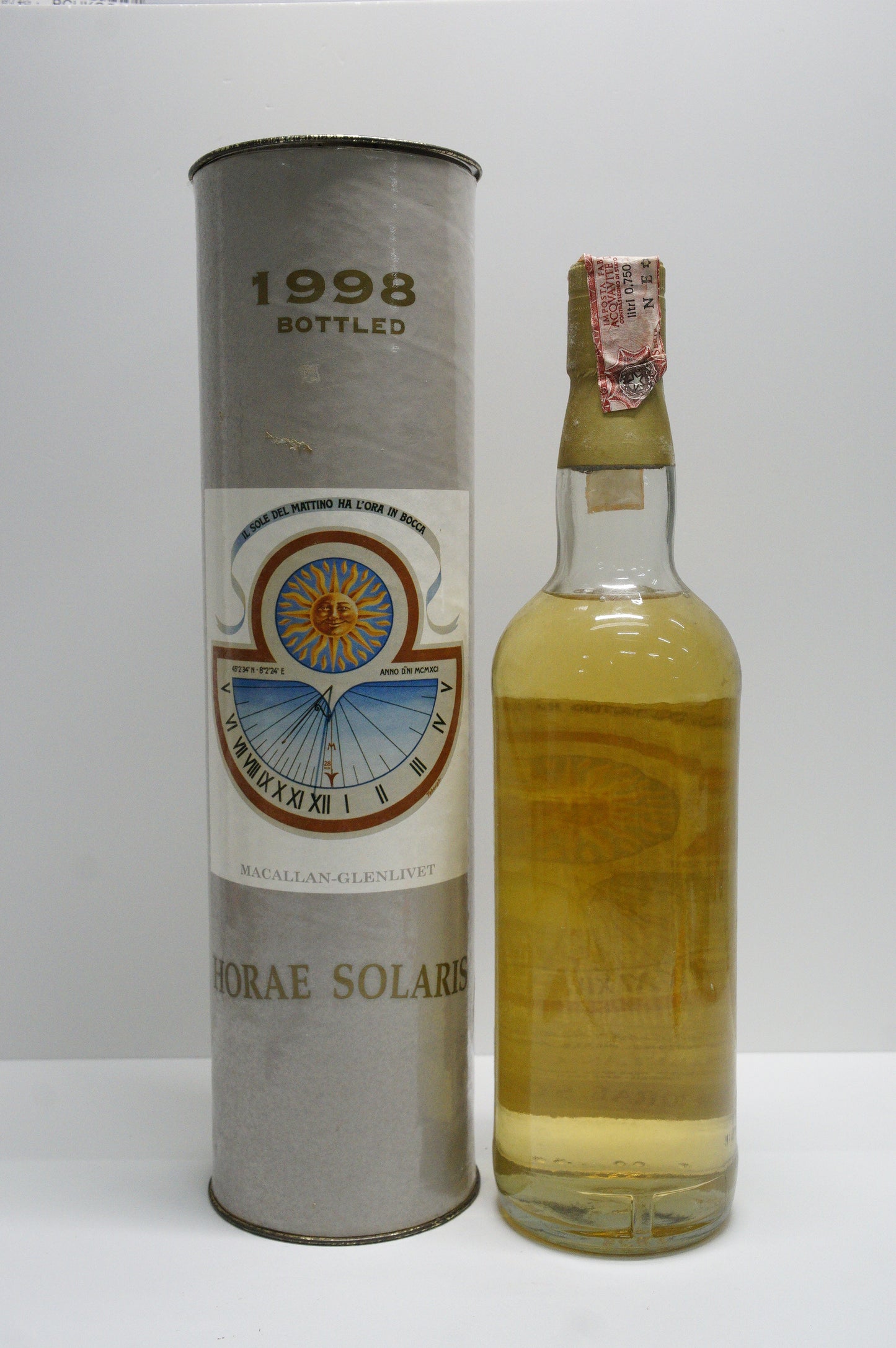 MACALLAN-GLENLIVET - SINGLE MALT - IB - MOON IMPORT "HORAE SOLARIS SERIES" SR# 195/706