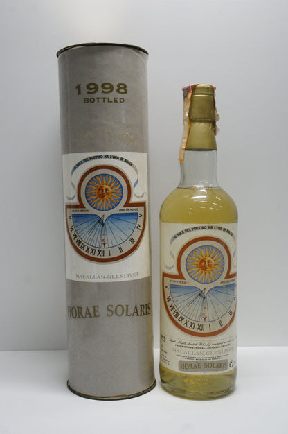 MACALLAN-GLENLIVET - SINGLE MALT - IB - MOON IMPORT "HORAE SOLARIS SERIES" SR# 217/706