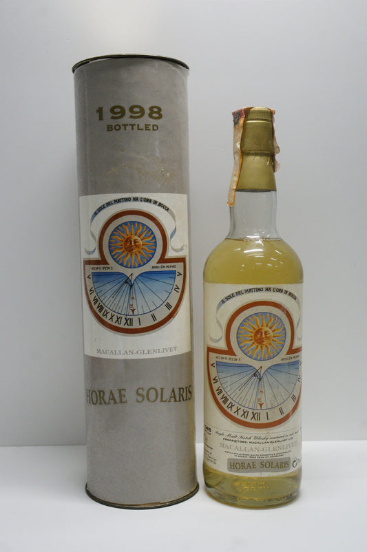 MACALLAN-GLENLIVET - SINGLE MALT - IB - MOON IMPORT "HORAE SOLARIS SERIES" SR# 217/706