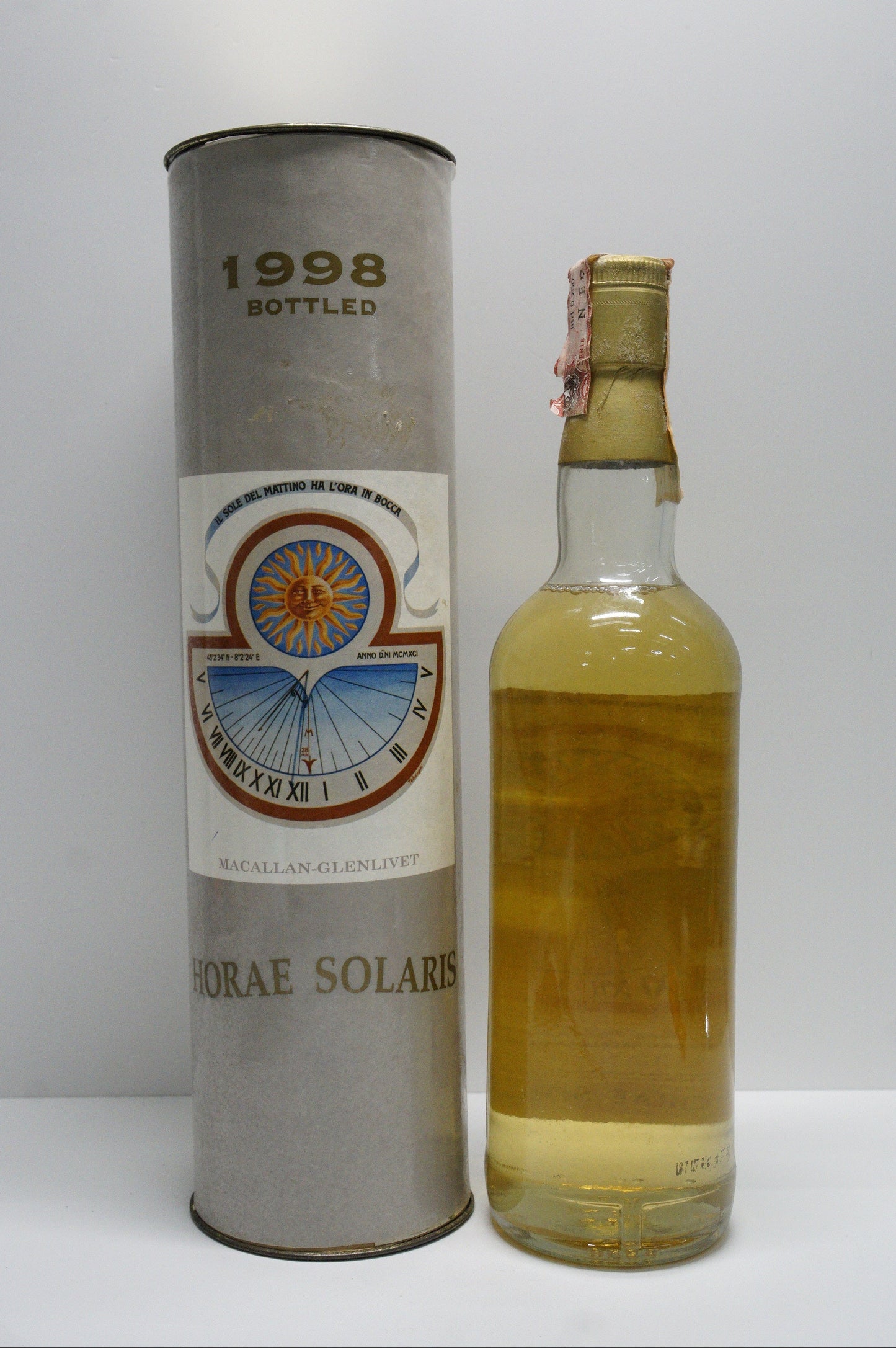 MACALLAN-GLENLIVET - SINGLE MALT - IB - MOON IMPORT "HORAE SOLARIS SERIES" SR# 217/706