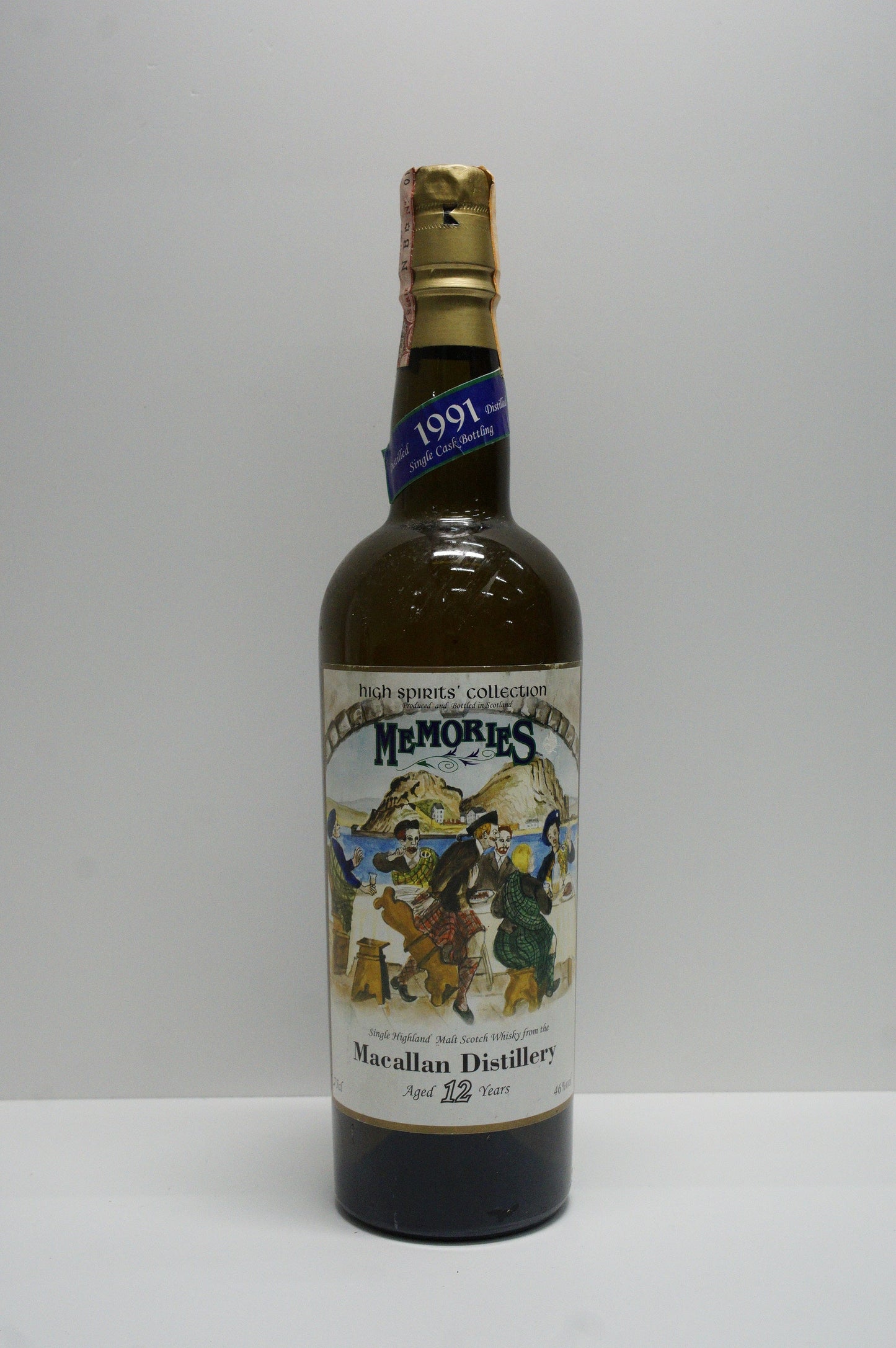 MACALLAN - SINGLE MALT - IB - HIGH SPIRITS' COLLECTION "MEMORIES SERIES"CASK #16764