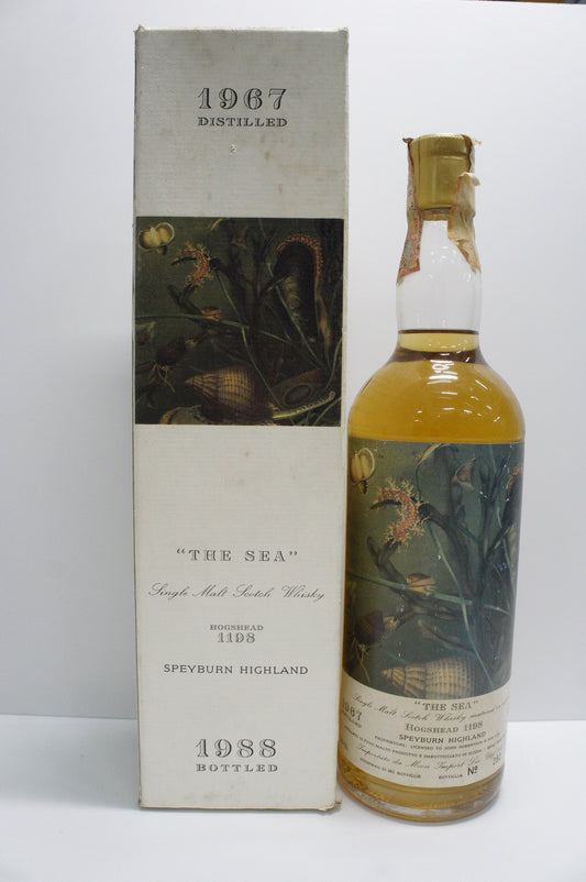 SPEYBURN - SINGLE MALT - IB-MOON IMPORT "THE SEA" CASK #1198