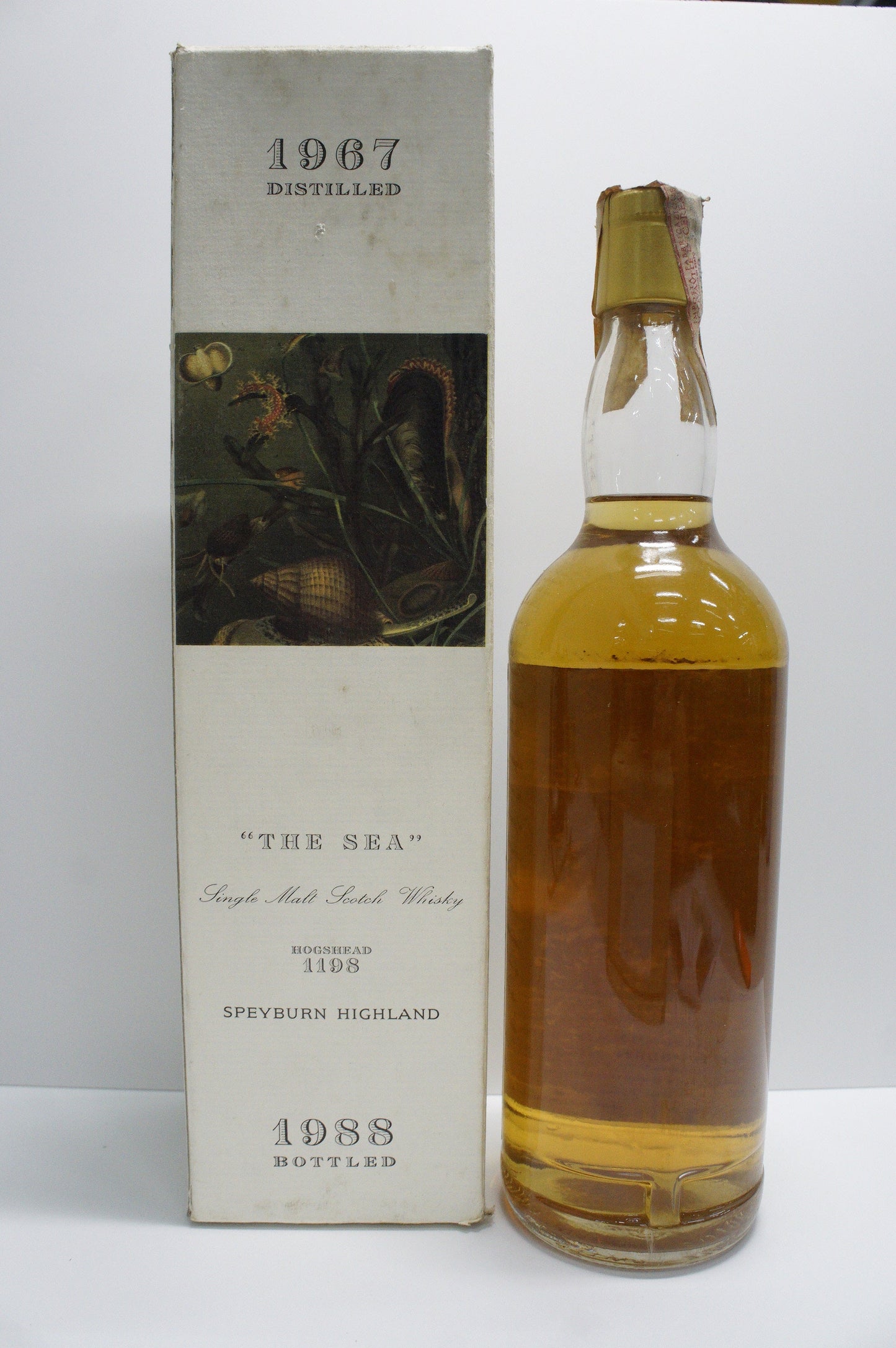 SPEYBURN - SINGLE MALT - IB-MOON IMPORT "THE SEA" CASK #1198