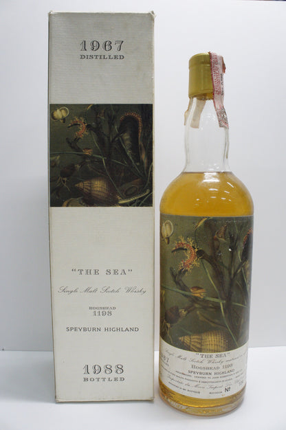SPEYBURN - SINGLE MALT - IB-MOON IMPORT "THE SEA" CASK #1198