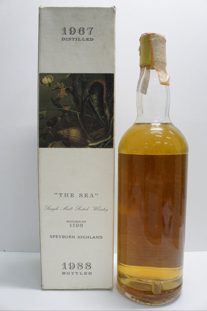 SPEYBURN - SINGLE MALT - IB-MOON IMPORT "THE SEA" CASK #1198