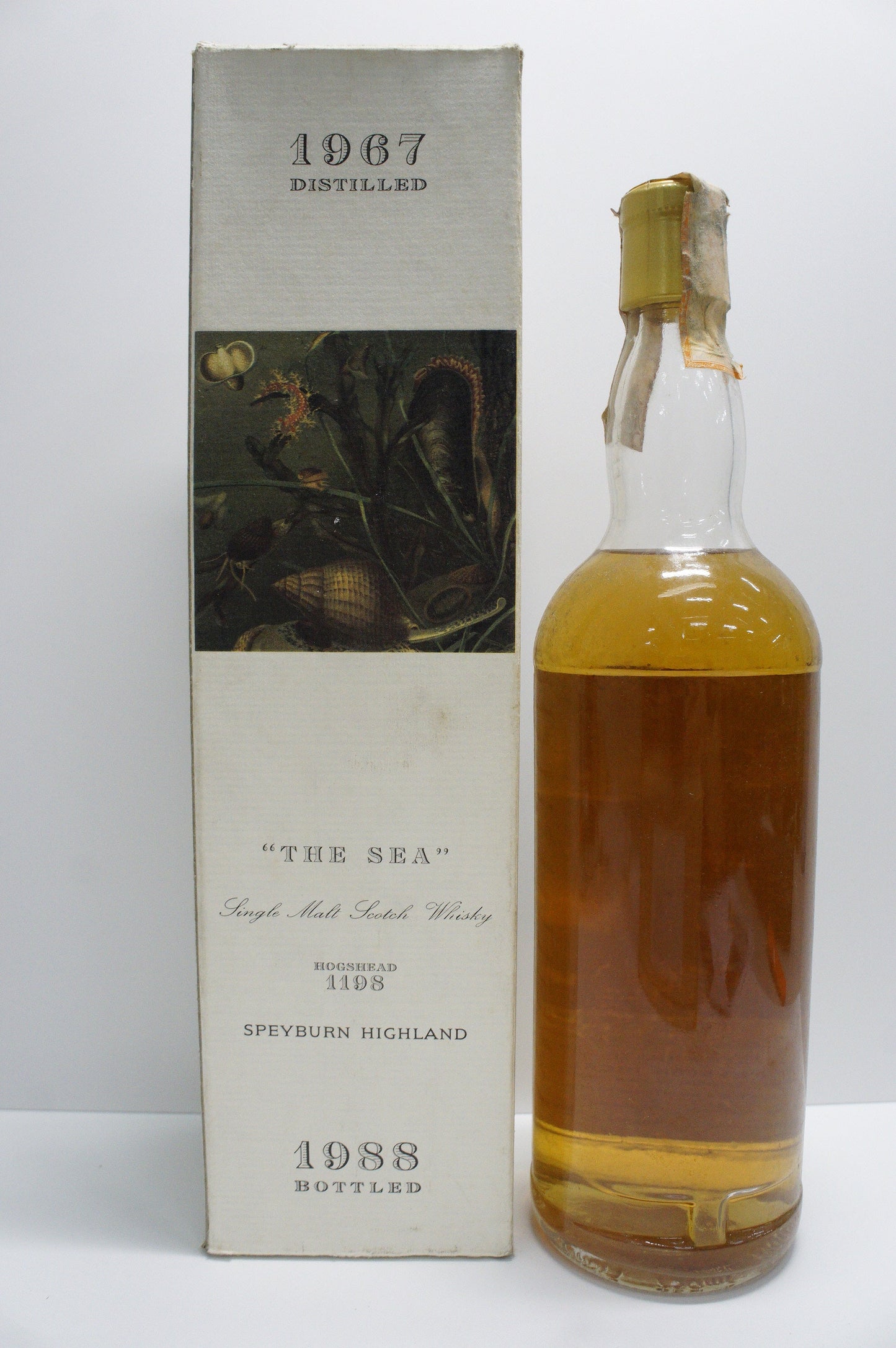 SPEYBURN - SINGLE MALT - IB-MOON IMPORT "THE SEA" CASK #1198