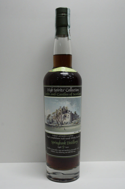 SPRINGBANK - SINGLE MALT - IB - HIGH SPIRITS' COLLECTION "LOCHS AND CASTLES OF SCOTLAND SERIES NO. 14" CASK #432