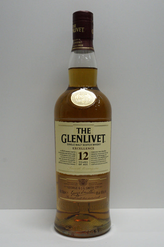 THE GLENLIVET - SINGLE MALT - "EXCELLENCE" 12YO