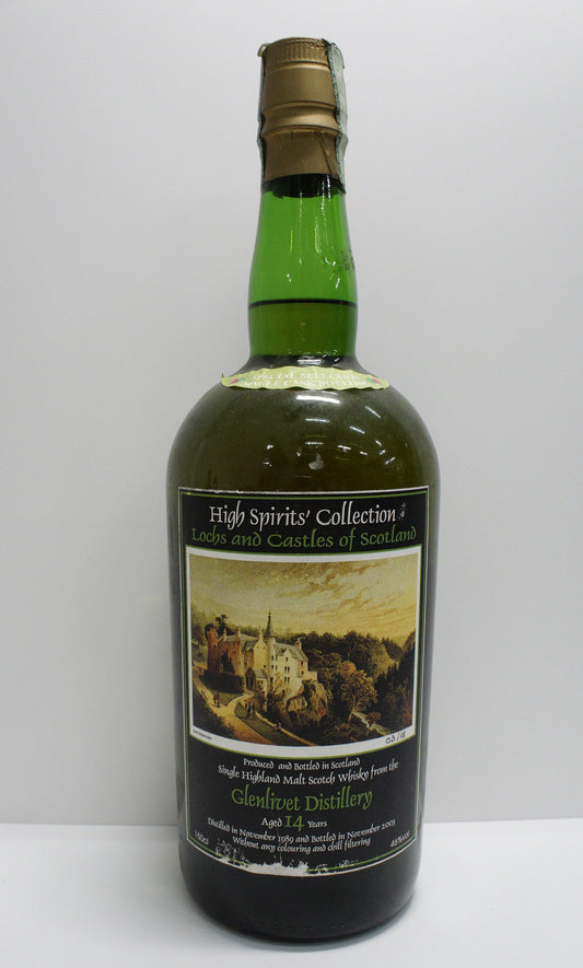 THE GLENLIVET - SINGLE MALT - IB - HIGH SPIRITS COLLECTION "LOCHS AND CASTLES OF SCOTLAND NO. 4" CASK #23097 (MAGNUM)
