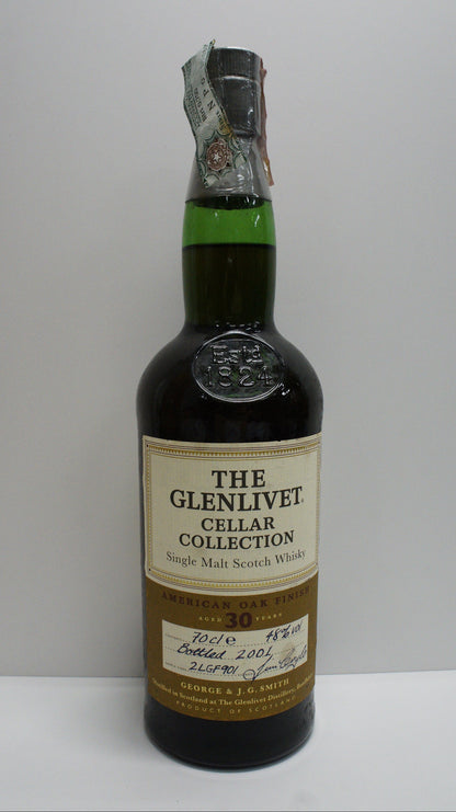 THE GLENLIVET - SINGLE MALT - OB - "CELLAR COLLECTION" 30YO