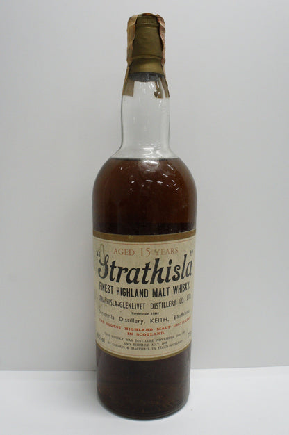 STRATHISLA - SINGLE MALT - IB - Gordon & MacPhail (G&M) LICENSED BOTTLING 15YO "FINEST HIGHLAND MALT"