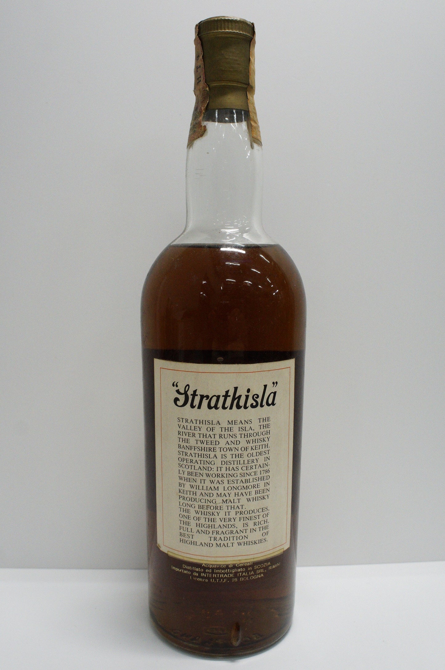 STRATHISLA - SINGLE MALT - IB - Gordon & MacPhail (G&M) LICENSED BOTTLING 15YO "FINEST HIGHLAND MALT"