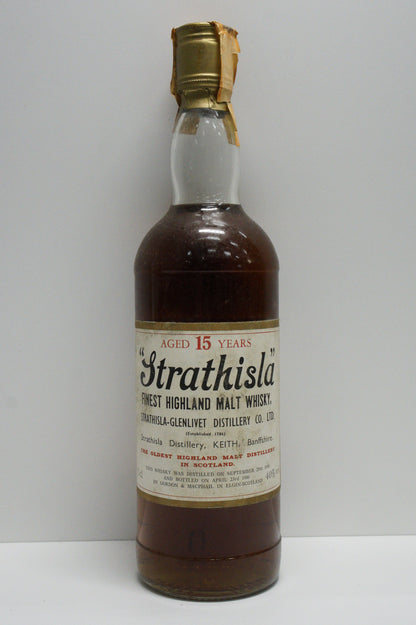 STRATHISLA - SINGLE MALT - IB - Gordon & MacPhail (G&M) LICENSED BOTTLING 15YO "FINEST HIGHLAND MALT"