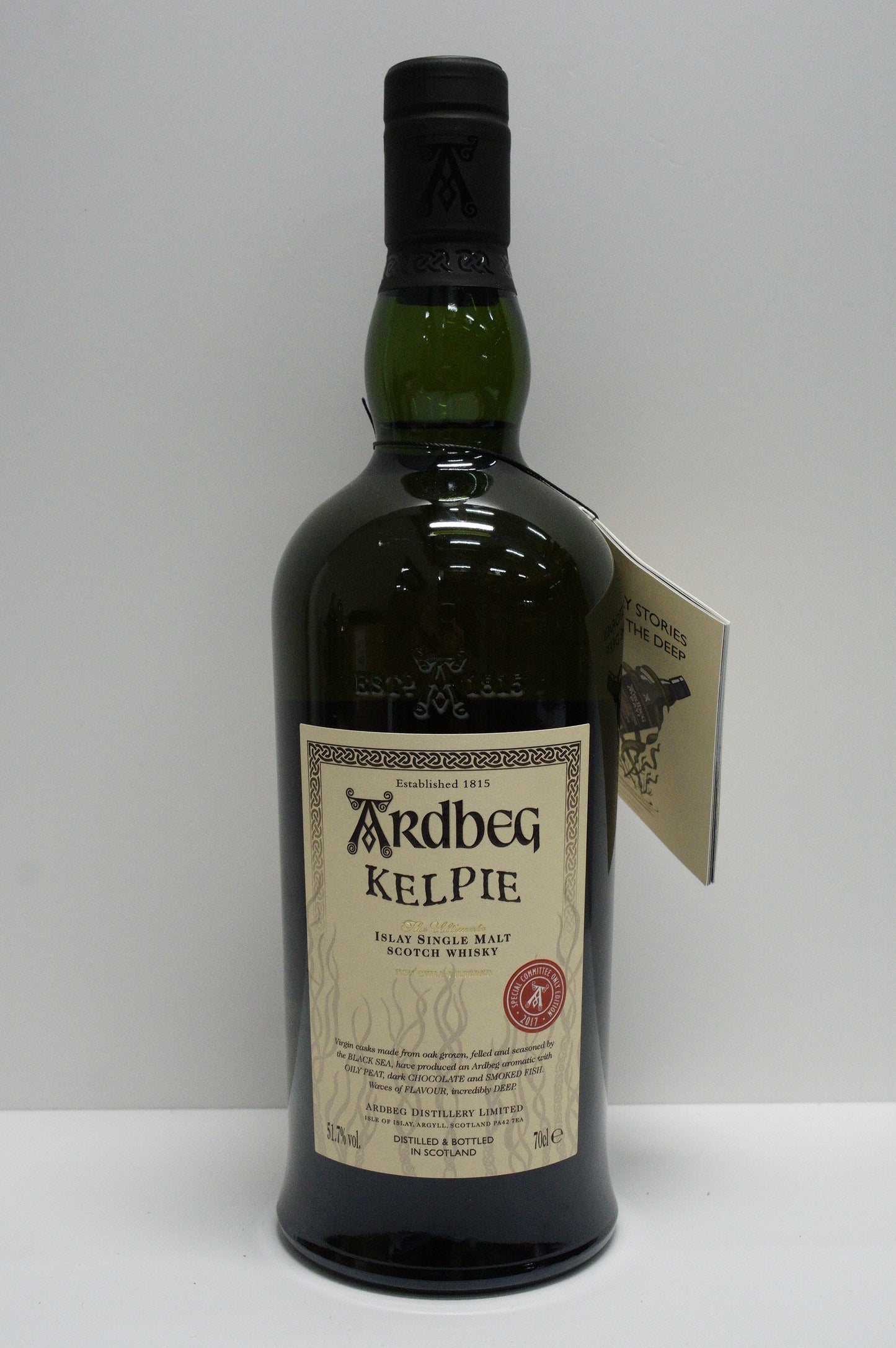 ARDBEG - SINGLE MALT - OB - "KELPIE - BLACK SEA VIRGIN OAK" COMMITTEE RELEASE