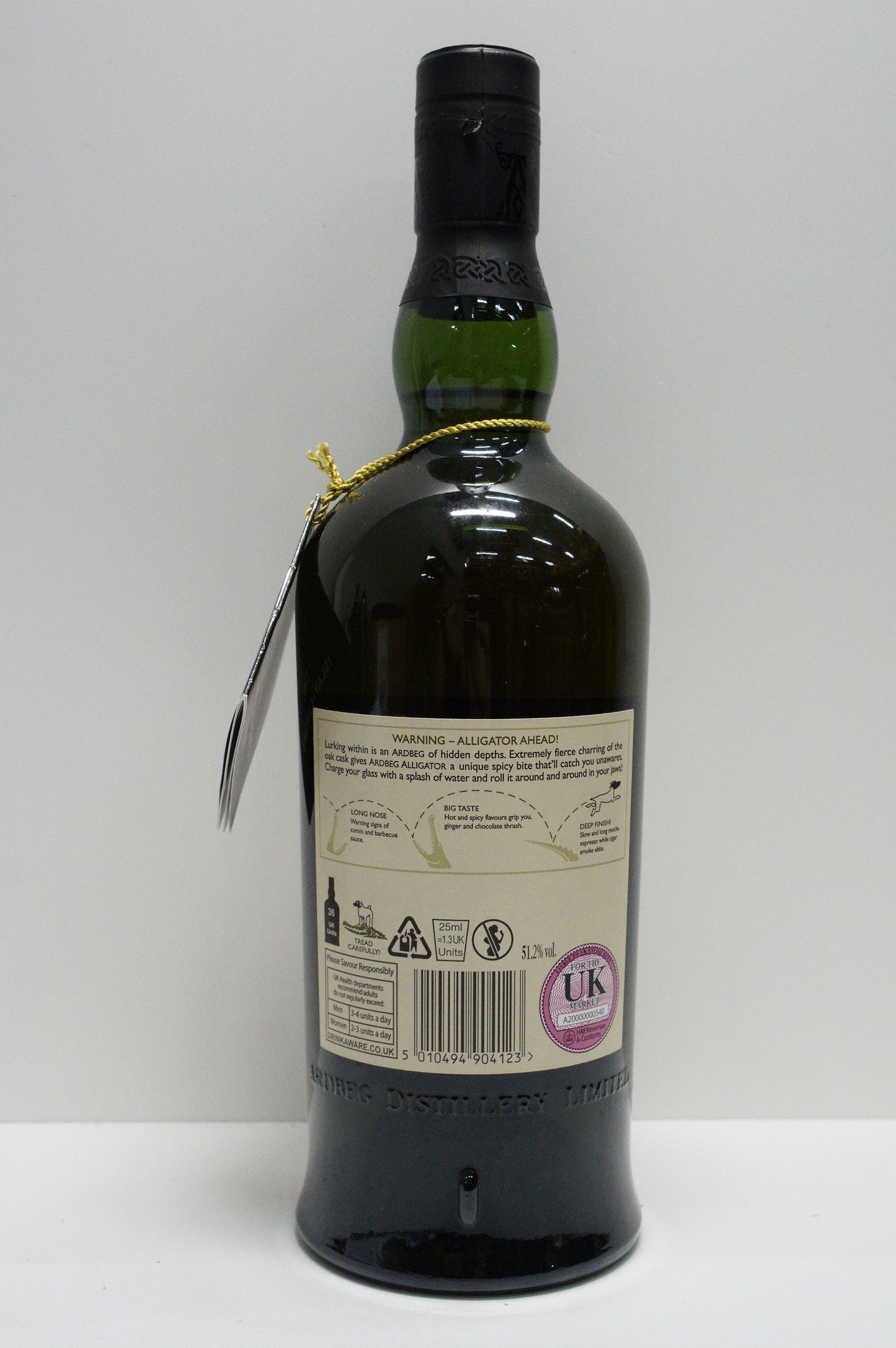 ARDBEG - SINGLE MALT - OB - "ALLIGATOR" COMMITTEE SPECIAL RELEASE