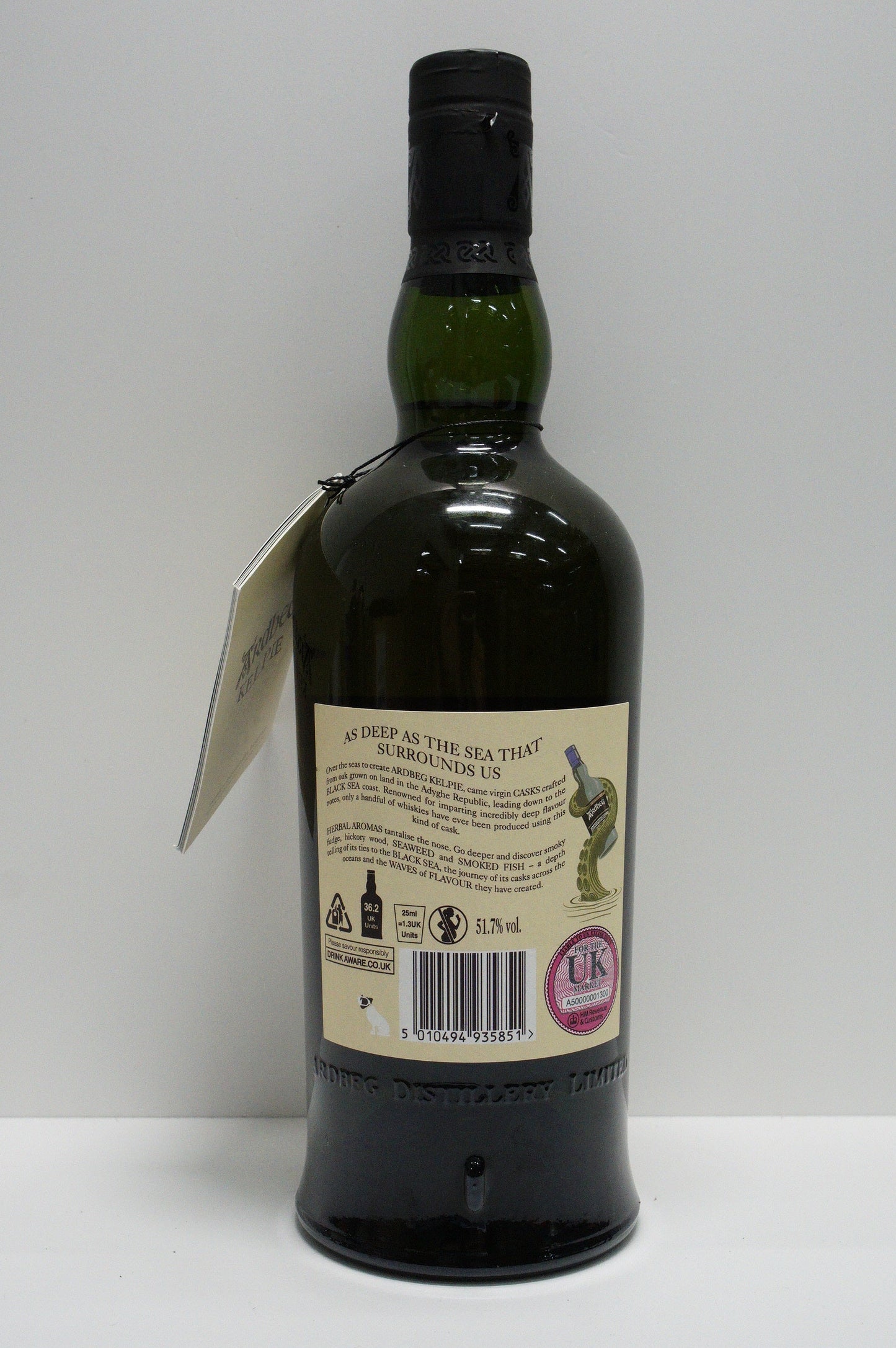 ARDBEG - SINGLE MALT - OB - "KELPIE - BLACK SEA VIRGIN OAK" COMMITTEE RELEASE (US BOTTLING)